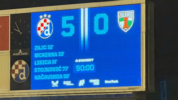 Dinamo uvjerljivo svladao Žalgiris