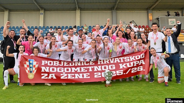 ŽNK Agram osvajačice su Hrvatskog nogometnog kupa!
